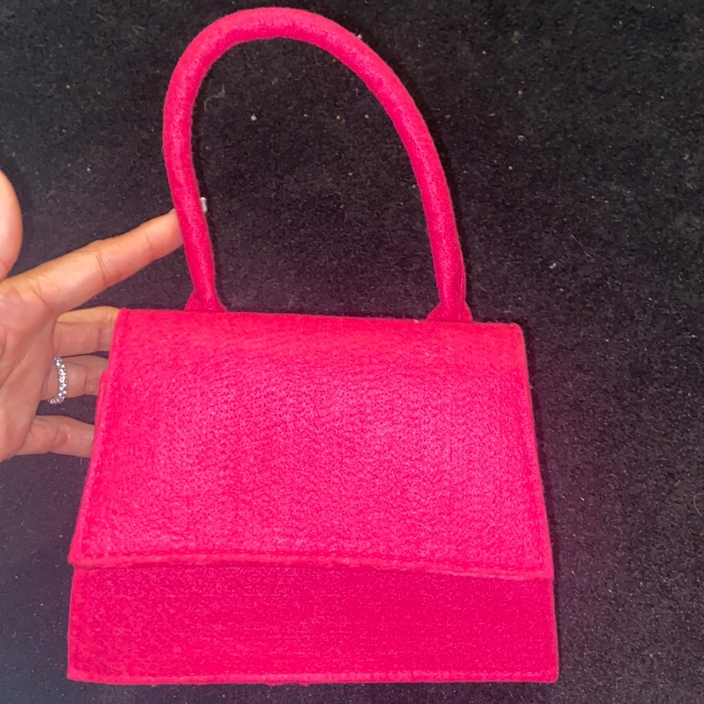 Pink handbag